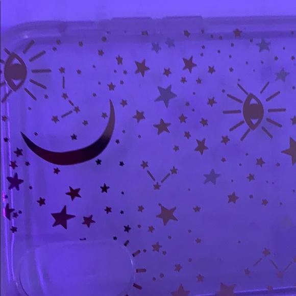 Stars, moons and eyes iPhone case x case - Picture 2 of 3